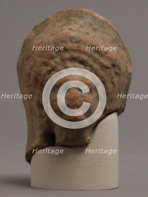 Head of a Woman, Coptic, 4th-7th century. Creator: Unknown.