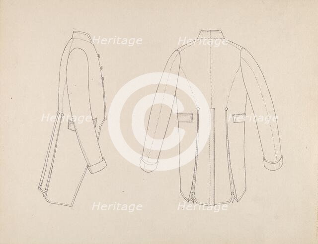 Boy's Cutaway Jacket, c. 1938. Creator: Dorothea Mierisch.