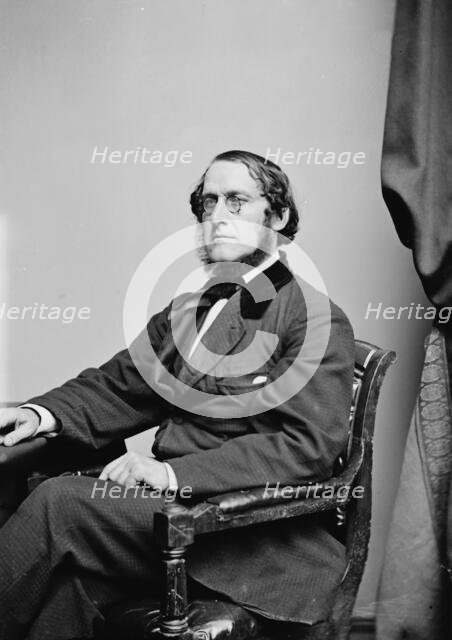 James Brooks, between 1855 and 1865. Creator: Unknown.