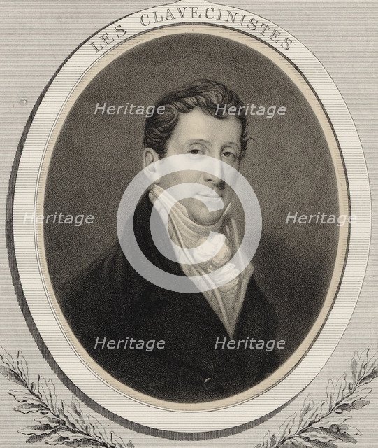 Portrait of the composer Johann Baptist Cramer (1771-1858).