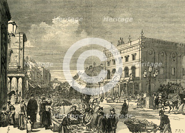 'View in the New Cut', 1878. Creator: Unknown.