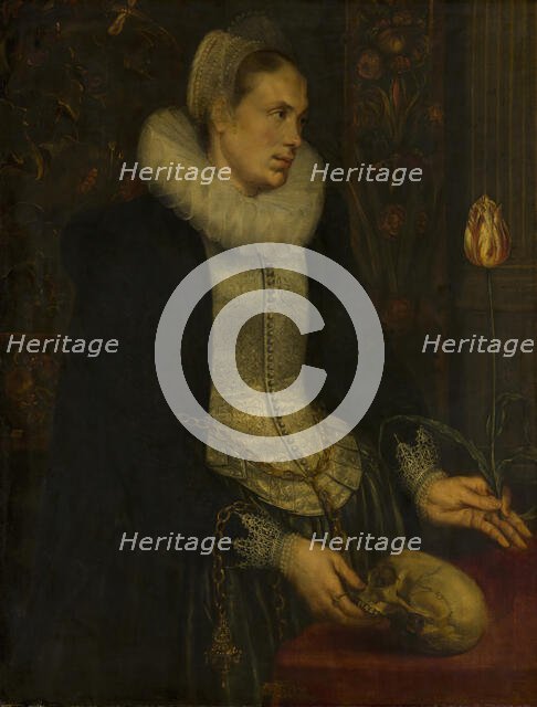 Portrait of a Lady. Creator: Anon.