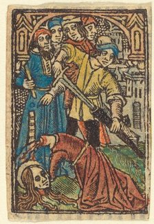 Beheading of Saint Catherine (?). Creator: Unknown.