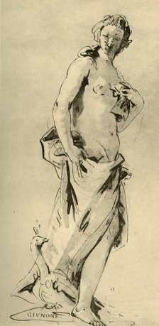 'Juno', mid 18th century, (1928). Artist: Giovanni Battista Tiepolo.