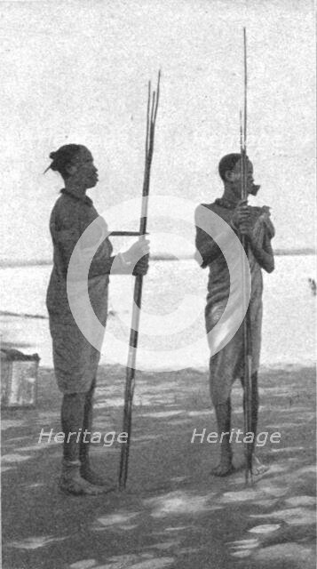 ''Guerriers Chillouks; Le Nord-Est Africain', 1914. Creator: Unknown.