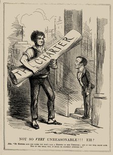 Not So Very Unreasonable!!! Eh? (from "Punch"), 1848. Creator: Anonymous.