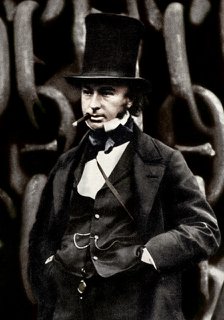 Isambard Kingdom Brunel, British engineer, 1857 (1956). Artist: Unknown