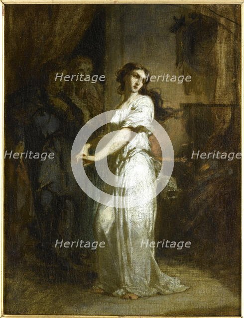 Lady Macbeth. Creator: Müller, Charles Louis (1815-1892).