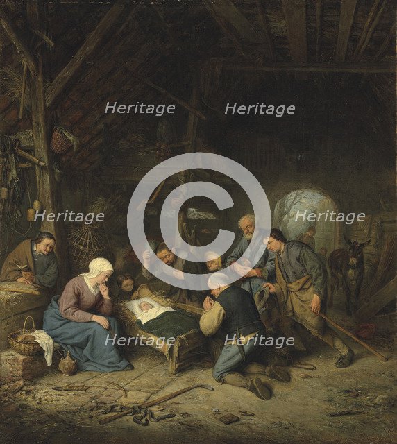 The Adoration of the Shepherds.