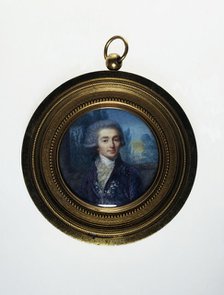 Portrait of Claris de Florian, 1791. Creator: Jean Baptiste Jacques Augustin.