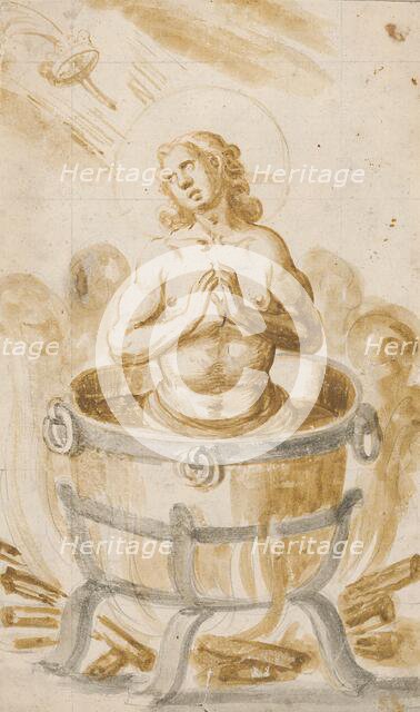 St. John in the Cauldron, 1701/1800. Creator: Unknown.