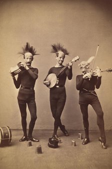 Musical Mokes, 1860s. Creator: J. Wood.
