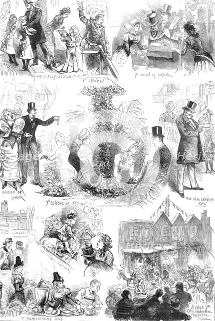 "Ye Old English Fayre" at the Royal Albert Hall, 1881. Creator: Unknown.