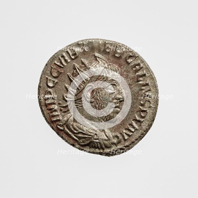 Antoninianus of Trebonianus Gallus, A.D. 251-253. Creator: Unknown.
