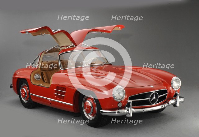 1957 Mercedes Benz 300 SL Gullwing Artist: Unknown.
