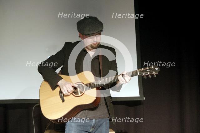 Danny Blomeley, Kyla Brox Duo, Crawley Blues Club Hawth Crawley West Sussex, 14 Feb 2020. Creator: Brian O'Connor.