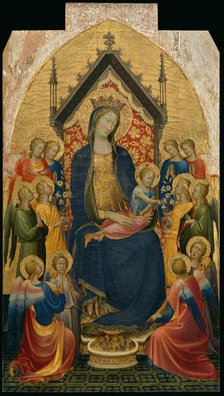 Madonna and Child with Musical Angels, about 1410. Creator: Gherardo di Jacopo.