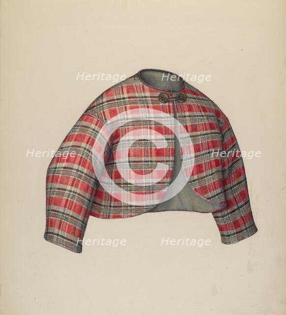 Child's Jacket, 1935/1942. Creator: Julie C Brush.