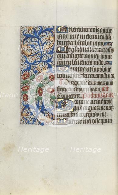 Book of Hours (Use of Rouen): fol. 111v, c. 1470. Creator: Master of the Geneva Latini (French, active Rouen, 1460-80).