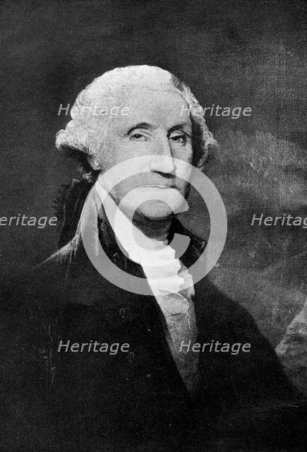 George Washington, first President of the United States, (1933).Artist: Gilbert Stuart