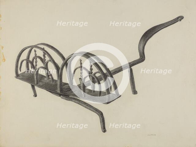 Toast Rack, c. 1939. Creator: Jacob Lipkin.