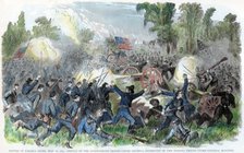 Battle of Baker's Creek, Mississippi, American Civil War, 16 May 1863. Artist: Unknown
