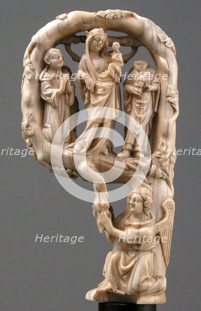 Crozier Head, French, ca. 1350. Creator: Unknown.