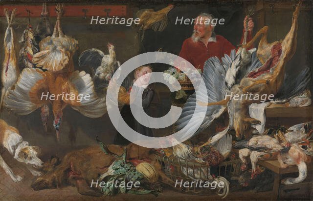 A game shop, 1625-1630. Creator: Frans Snyders.