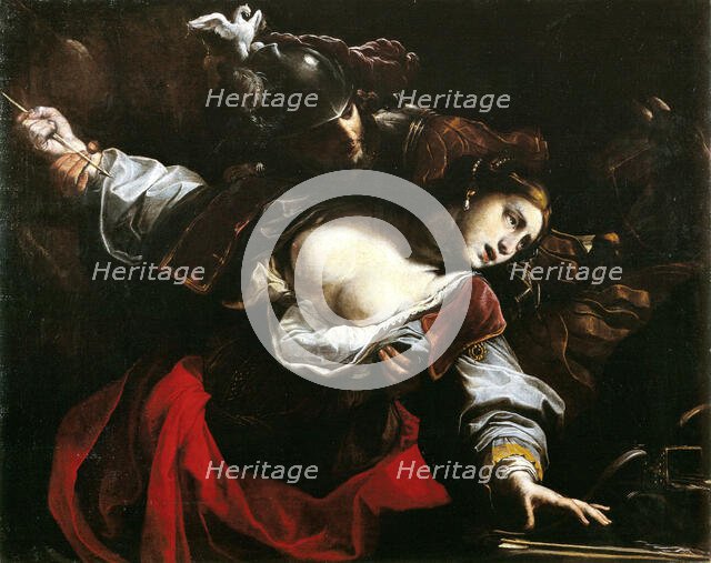 Rinaldo and Armida, First Half of 17th cen. Creator: Tiarini, Alessandro (1577-1668).