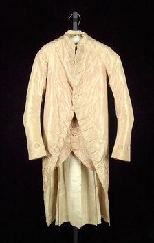 Suit, American, 1780-90. Creator: Unknown.