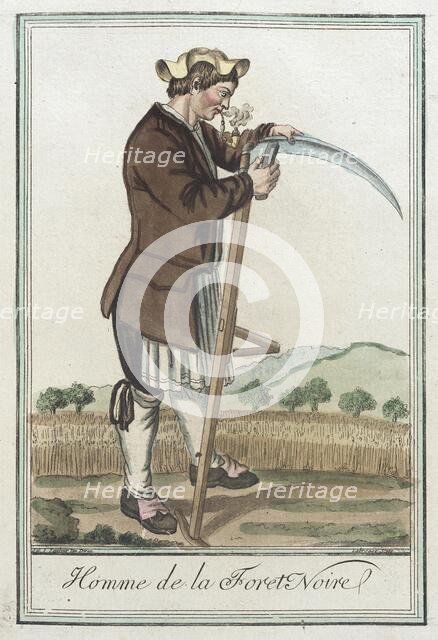 Costumes de Différents Pays, 'Homme de la Foret Noire', c1797. Creator: Jacques Grasset de Saint-Sauveur.