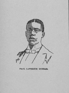 Paul Lawrence Dunbar, 1897. Creator: Unknown.