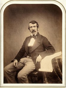 David Livingstone, c1850s. Creator: Maull & Polyblank.
