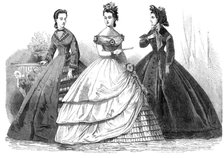 Paris fashions for March, 1864. Creator: Unknown.