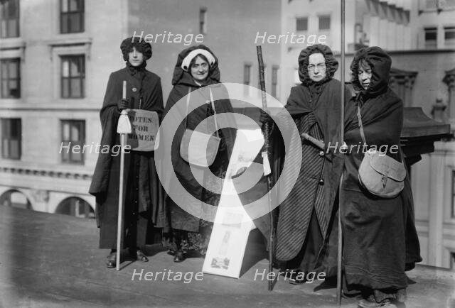 Washington hikers, 1913. Creator: Bain News Service.