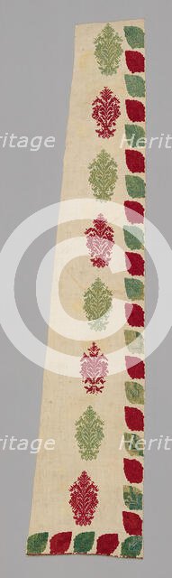 Panel (From a Bed Tent), Greece, 1700/1900. Creator: Unknown.