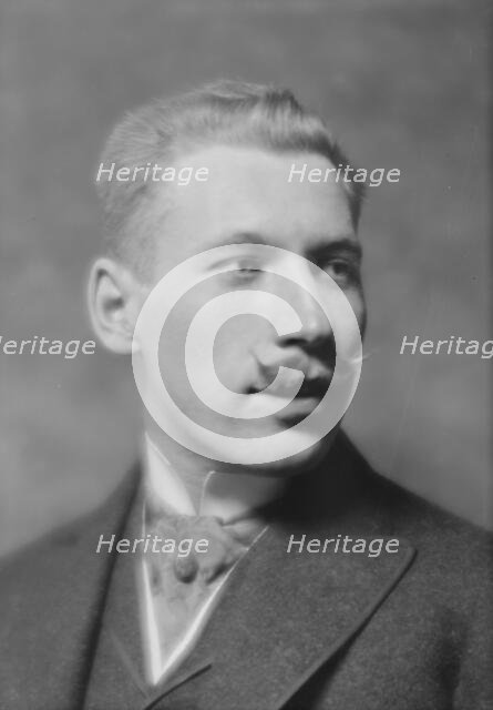 Williamson, J.M., Mr., portrait photograph, 1915 Oct. 25. Creator: Arnold Genthe.