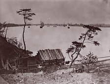 White House Landing, Pamunkey River, 1861-65. Creator: Tim O'Sullivan.