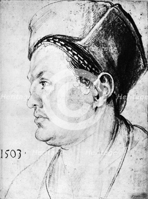 'Willibald Pirckheimer', 1503, (1936). Artist: Albrecht Dürer