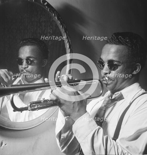 Portrait of Howard McGhee, New York, N.Y., ca. Sept. 1947. Creator: William Paul Gottlieb.