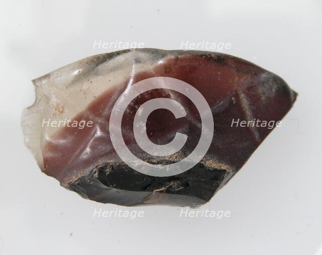 Glass Fragment, Coptic, 4th-early 5th century. Creator: Unknown.