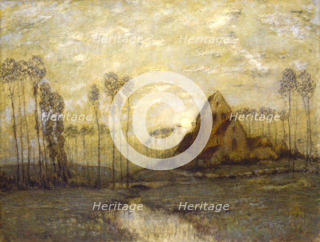 An Old Church at Montreuil, ca. 1906-1907. Creator: Henry Golden Dearth.