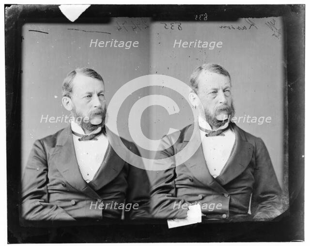 John Adam Kasson of Iowa, 1865-1880. Creator: Unknown.