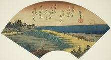 Clearing Weather at Susaki (Susaki seiran), from the series "Eight Views of the Eastern..., 1836/37. Creator: Ando Hiroshige.