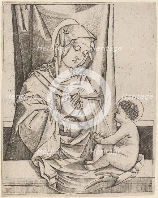 The Virgin and Child, c. 1502. Creator: Benedetto Montagna.