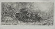 Chailli: effet dorage. Creator: Alphonse Legros (French, 1837-1911).