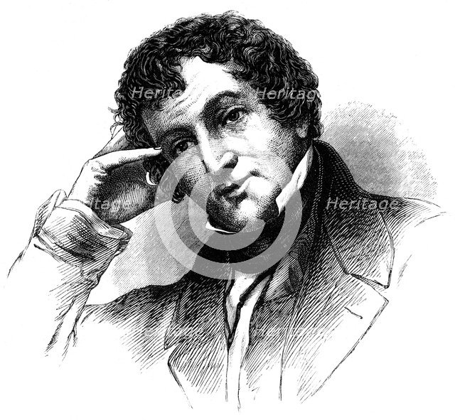 Washington Irving, American author, (c1880). Artist: Unknown