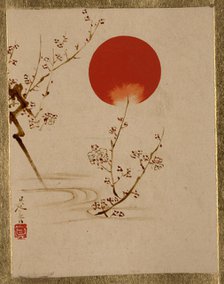 Sun and Plum Branches. Creator: Shibata Zeshin.