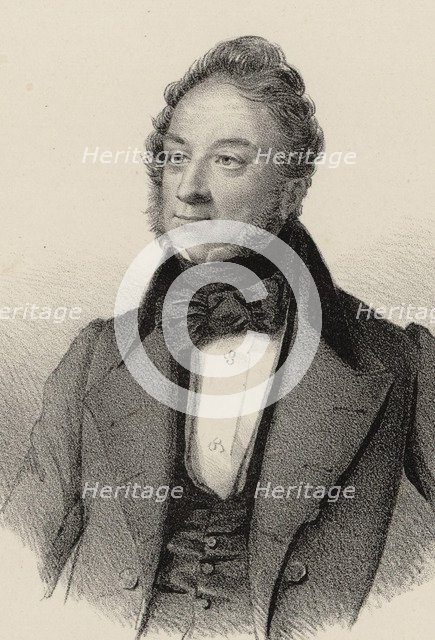 Portrait of the composer Catterino Cavos (1776-1840), 1820.