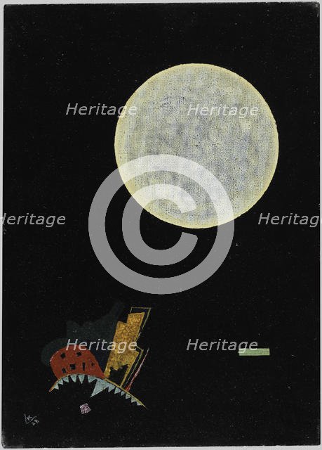 A circle (A), 1928. Creator: Kandinsky, Wassily Vasilyevich (1866-1944).